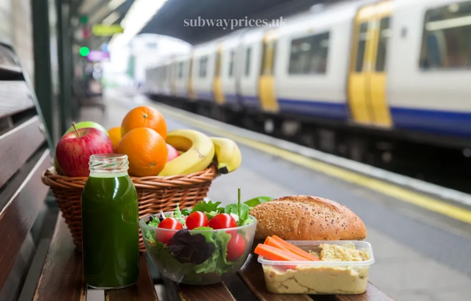 Healthy & Vegan subway menus item