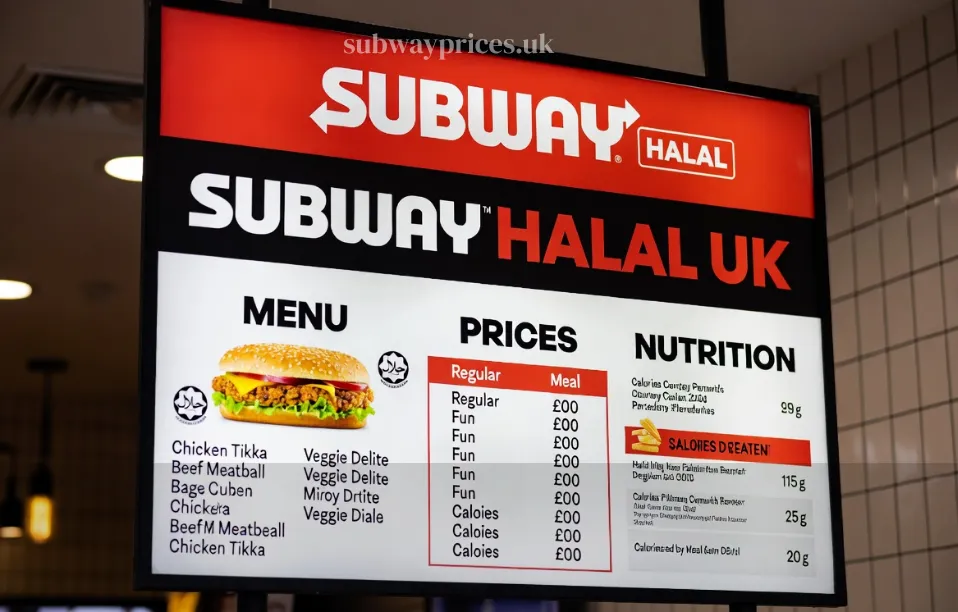 Subway Halal UK