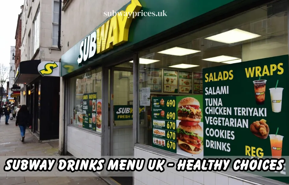 subway drinks menu and price uk